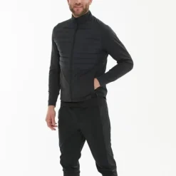 Endurance Veste Running^Benst Hybrid Jacket - Primaloft Noir