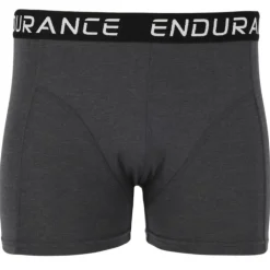 Endurance Sous Vetement Sport^Burke Boxer - 3 Pack Gris