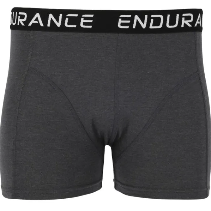 Endurance Sous Vetement Sport^Burke Boxer - 3 Pack Gris