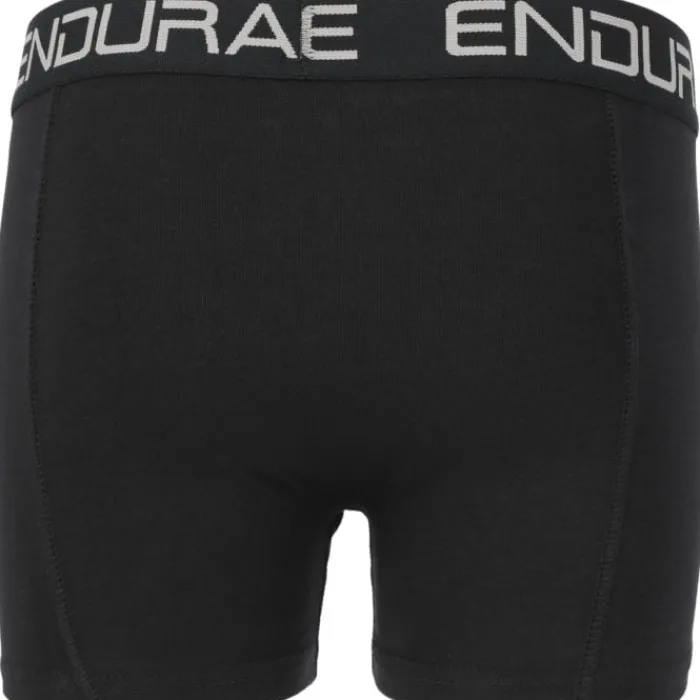 Endurance Sous Vetement Sport^Burke Boxer Shorts 4-Pack Noir