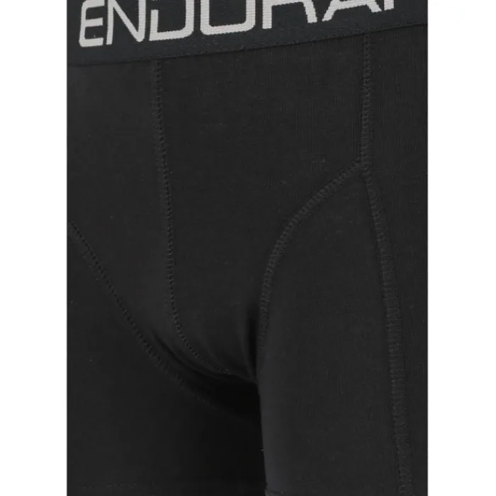 Endurance Sous Vetement Sport^Burke Boxer Shorts 4-Pack Noir