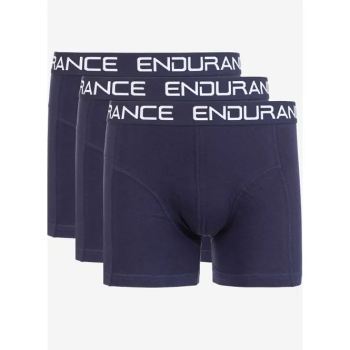 Endurance Sous Vetement Sport^Burke Boxershorts 3-Pack Bleu