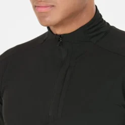Endurance T-shirt Et Manches Longues Running^Garth Windbreak Half Zip Noir