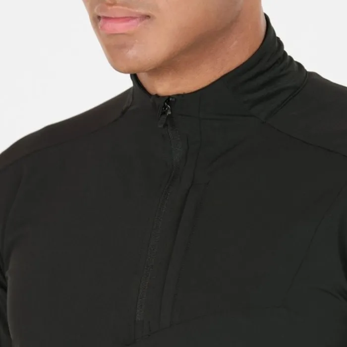 Endurance T-shirt Et Manches Longues Running^Garth Windbreak Half Zip Noir