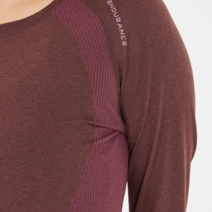 Endurance T-shirt Et Manches Longues Running^Halen Seamless Long Sleeves Tee