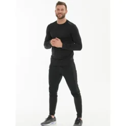 Endurance T-shirt Et Manches Longues Running^Hubend LS Noir