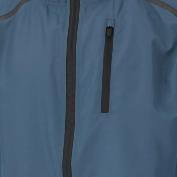 Endurance Veste Running^Jacket W/Hood Bleu