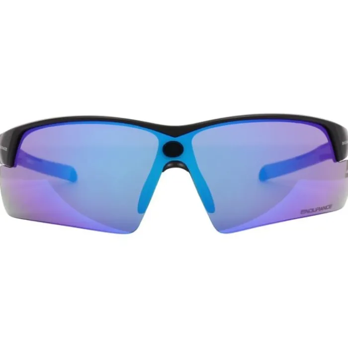 Endurance Lunettes De Running^Jacque Half-Frame Sports Glass Noir