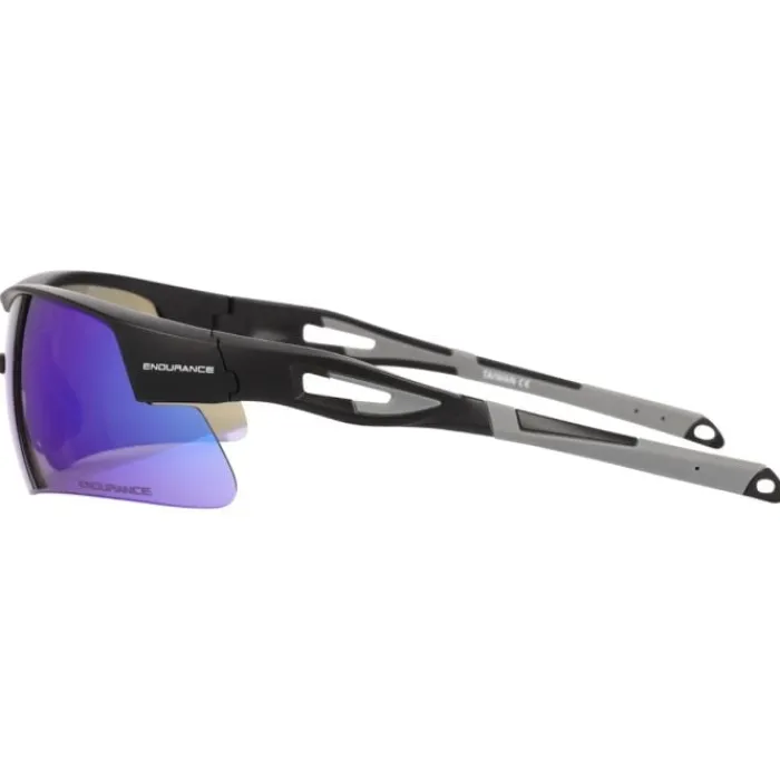 Endurance Lunettes De Running^Jacque Half-Frame Sports Glass Noir