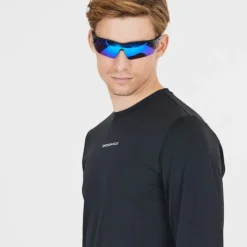 Endurance Lunettes De Running^Jacque Half-Frame Sports Glass Noir