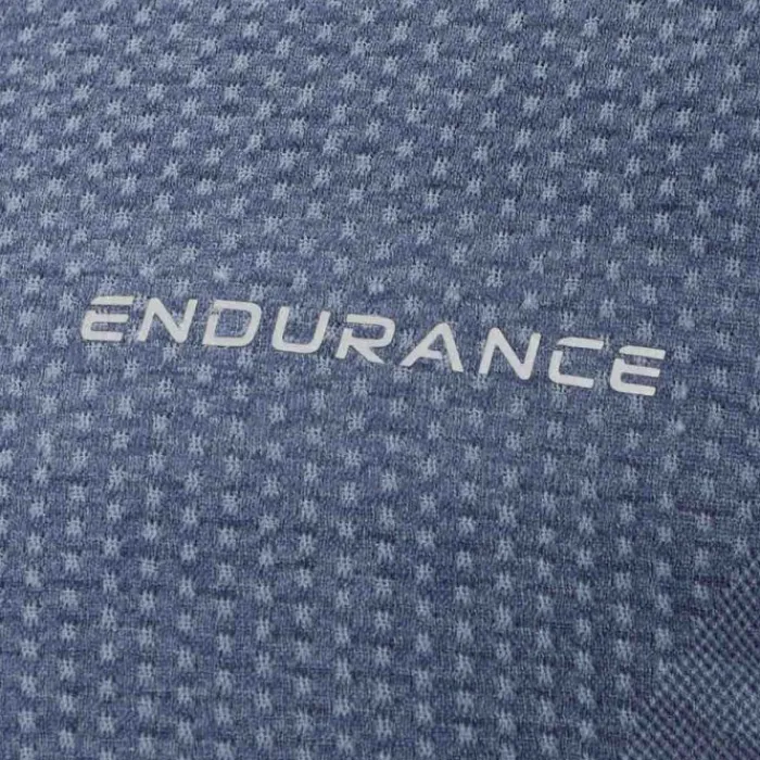 Endurance T-shirt Et Manches Longues Running^Jaro Seamless Midlayer Bleu