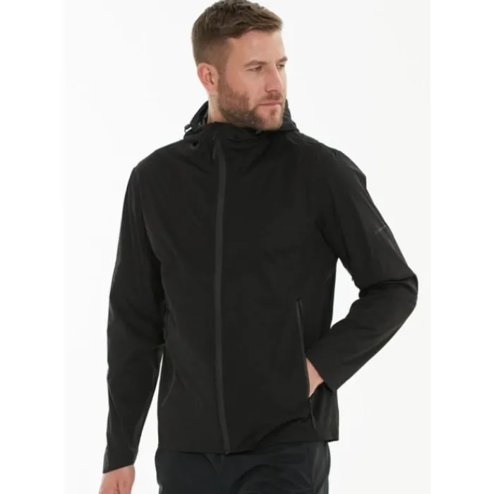 Endurance Veste Running^Komint Waterproof Jacket Noir
