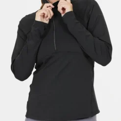Endurance T-shirt Et Manches Longues Running^Lucile Midlayer Noir