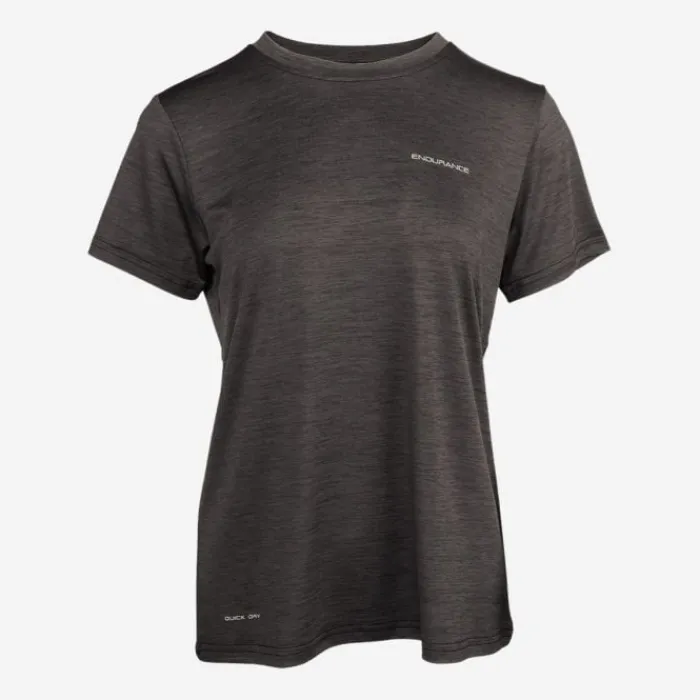 Endurance T-shirt Et Manches Longues Running^Maje Melange S/S Tee