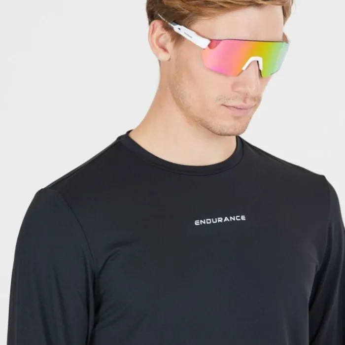 Endurance Lunettes De Running^Mathieu Frameless Sports Glass Blanc