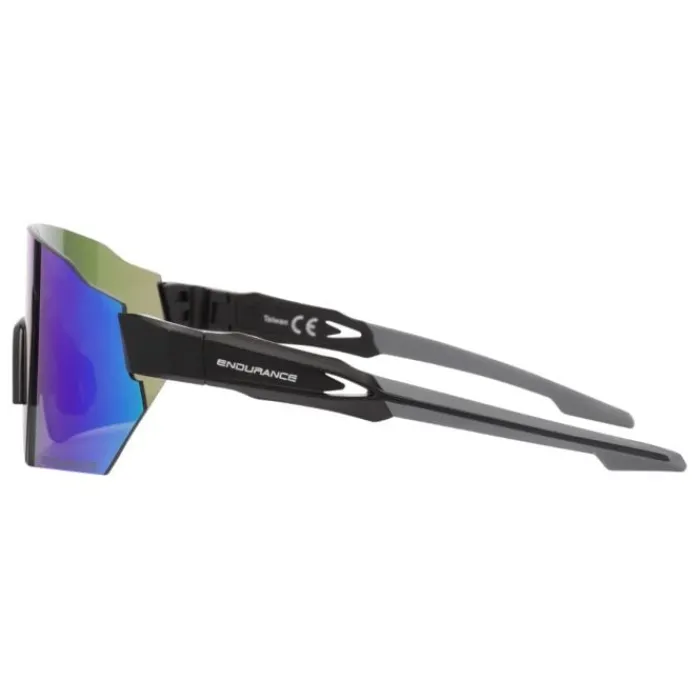 Endurance Lunettes De Running^Mathieu Frameless Sports Glass Noir