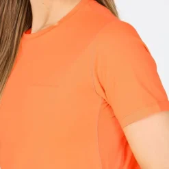 Endurance T-shirt Et Manches Longues Running^Nan S/S Tee Orange