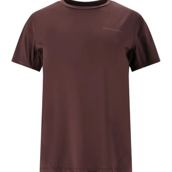 Endurance T-shirt Et Manches Longues Running^Nan S/S Tee Rouge