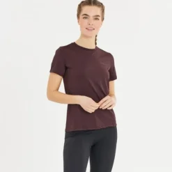 Endurance T-shirt Et Manches Longues Running^Nan S/S Tee Rouge