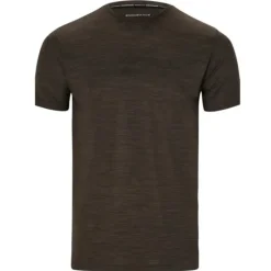 Endurance T-shirt Et Manches Longues Running^Portofino S/S performance Tee Marron