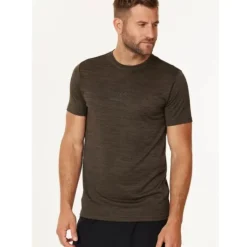 Endurance T-shirt Et Manches Longues Running^Portofino S/S performance Tee Marron