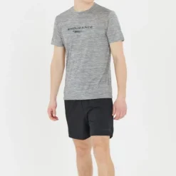 Endurance T-shirt Et Manches Longues Running^Portofino S/S performance Tee Gris