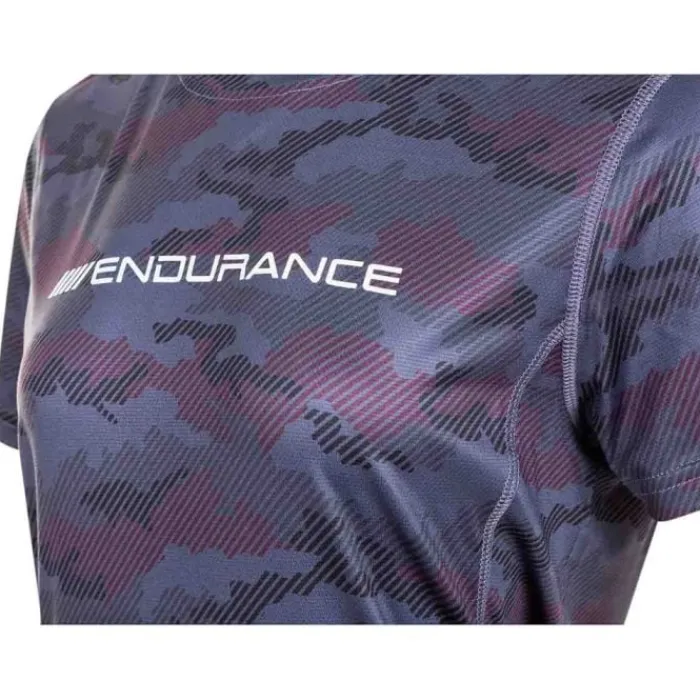 Endurance T-shirt Et Manches Longues Running^Renai Printed S/S Tee