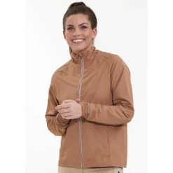 Endurance Veste Running^Shela Jacket Marron