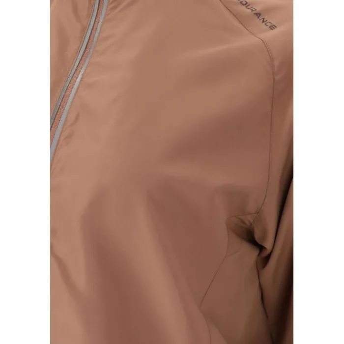 Endurance Veste Running^Shela Jacket Marron