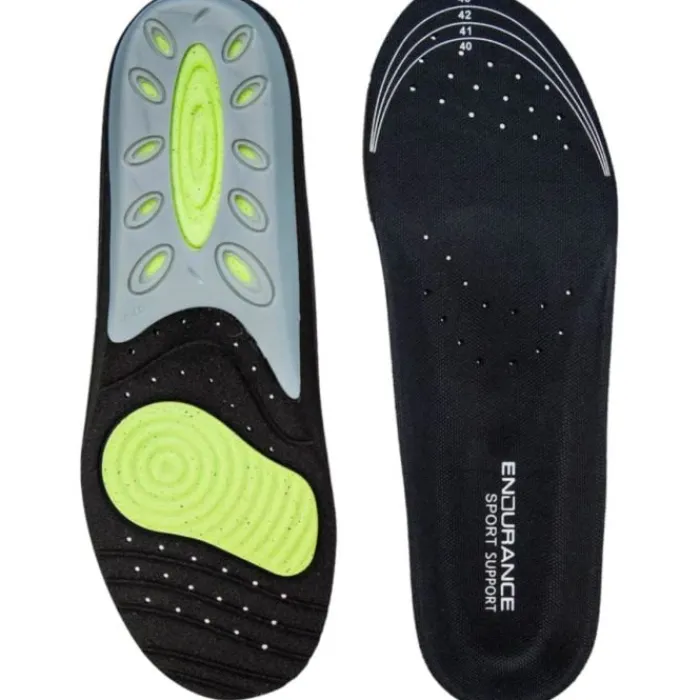 Endurance Semelles^Sport Support Sole Noir