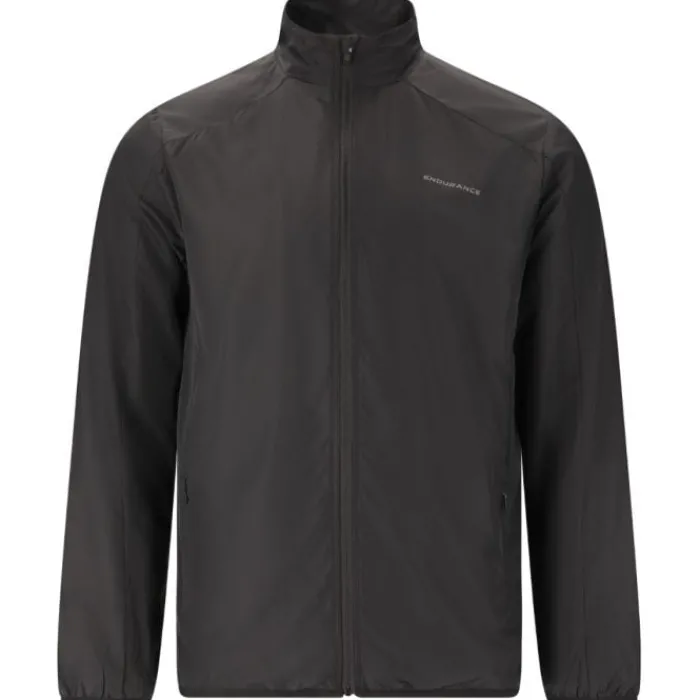 Endurance Veste Running^Sylas Jacket Noir
