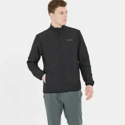 Endurance Veste Running^Sylas Jacket Noir