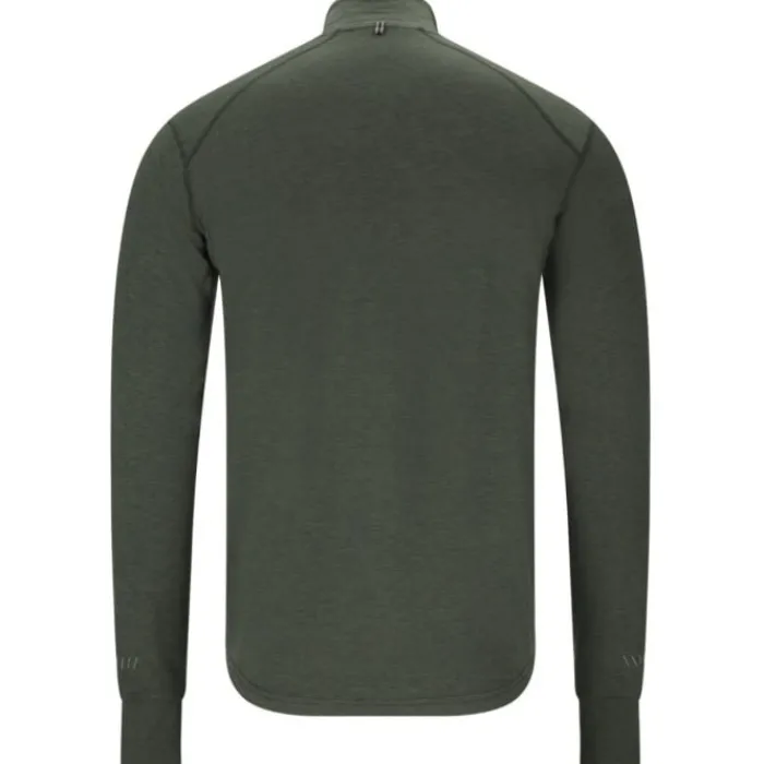 Endurance T-shirt Et Manches Longues Running^Tune Melange Midlayer Vert