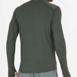 Endurance T-shirt Et Manches Longues Running^Tune Melange Midlayer Vert