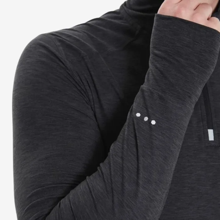 Endurance T-shirt Et Manches Longues Running^Tune Melange Midlayer