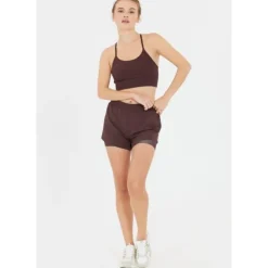 Endurance Short Running^Val 2-in-1 Shorts Rouge