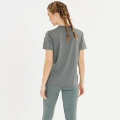 Endurance T-shirt Et Manches Longues Running^Yonan Performance S/S Tee Gris