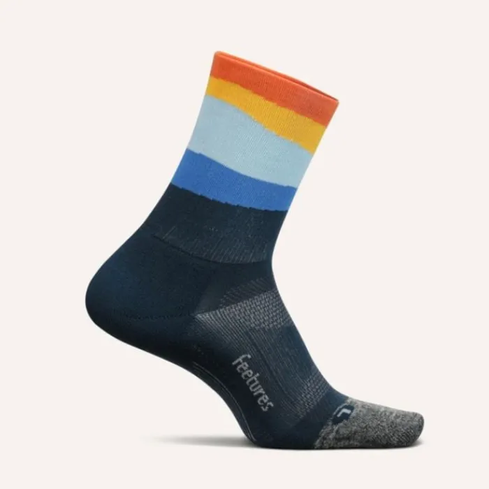 Feetures Chaussettes|Chaussettes Running^Elite Ultra Light Mini Crew Gris