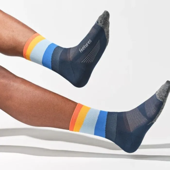 Feetures Chaussettes|Chaussettes Running^Elite Ultra Light Mini Crew Gris