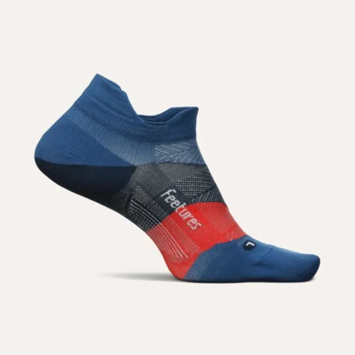 Feetures Chaussettes|Chaussettes Running^Elite Ultra Light No Show Bleu