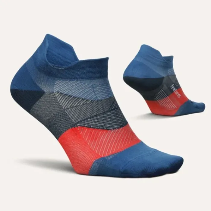 Feetures Chaussettes|Chaussettes Running^Elite Ultra Light No Show Bleu