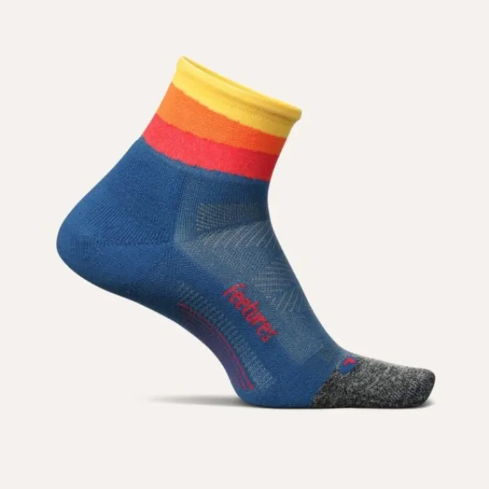 Feetures Chaussettes|Chaussettes Running^Elite Ultra Light Quarter Rouge