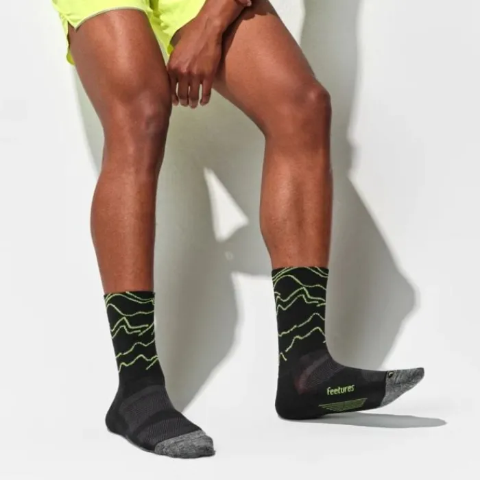 Feetures Chaussettes|Chaussettes Running^Elite Ultra Light Mini Crew Noir