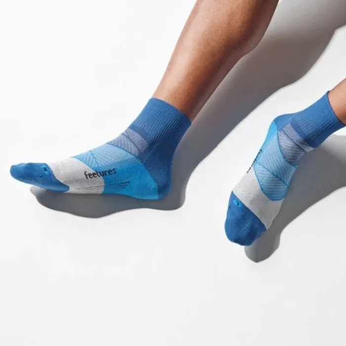 Feetures Chaussettes|Chaussettes Running^Elite Ultra Light Quarter Bleu