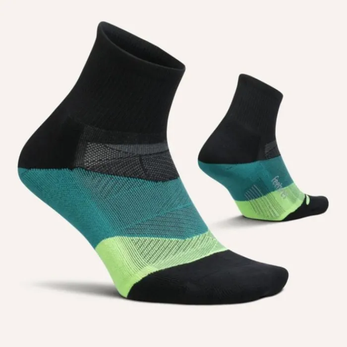 Feetures Chaussettes|Chaussettes Running^Elite Ultra Light Quarter Noir