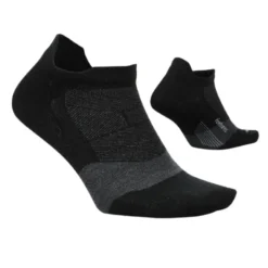 Feetures Chaussettes|Chaussettes Running^Merino 10 Ultra Light No Show Tab Noir