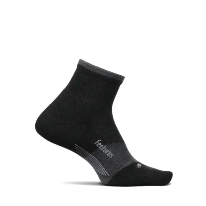 Feetures Chaussettes|Chaussettes Running^Trail Cushion Quarter Socks Noir
