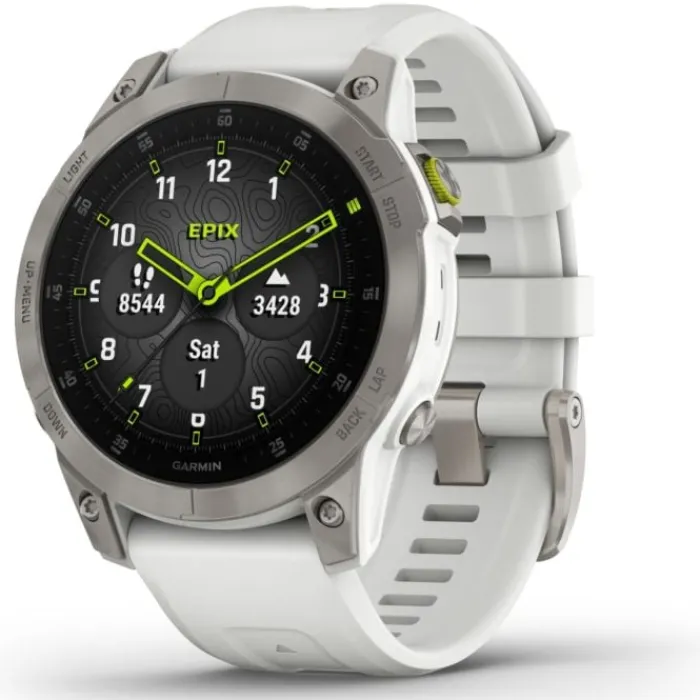 Garmin Montres Garmin|Montres Course À Pied^Epix邃 Blanc