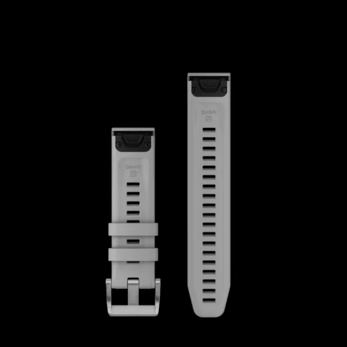 Garmin Bracelet De Montre^QuickFit 22 Strap Large (Silicone) Gris