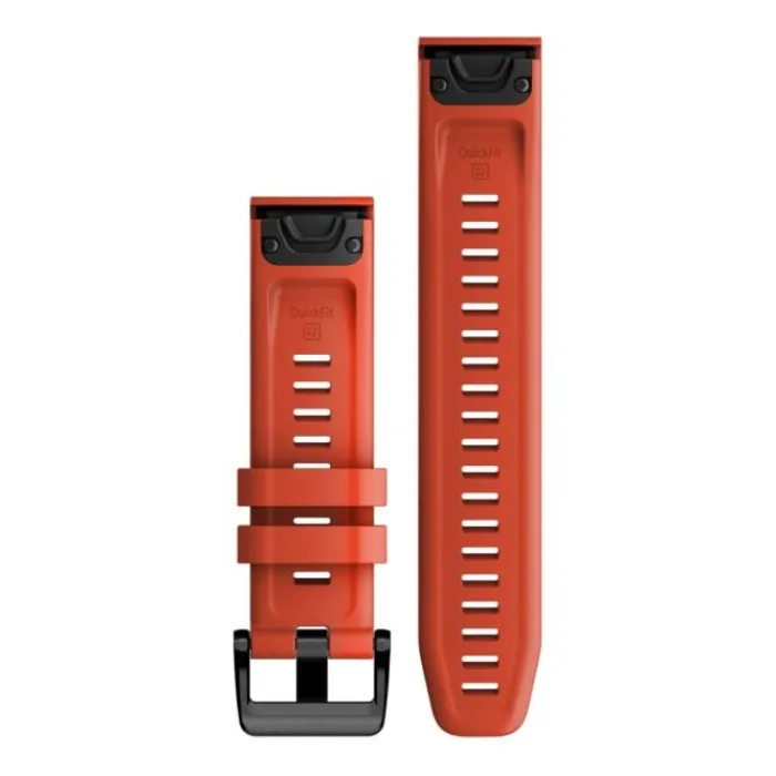 Garmin Bracelet De Montre^QuickFit® 22 Strap (Silicone) Rouge